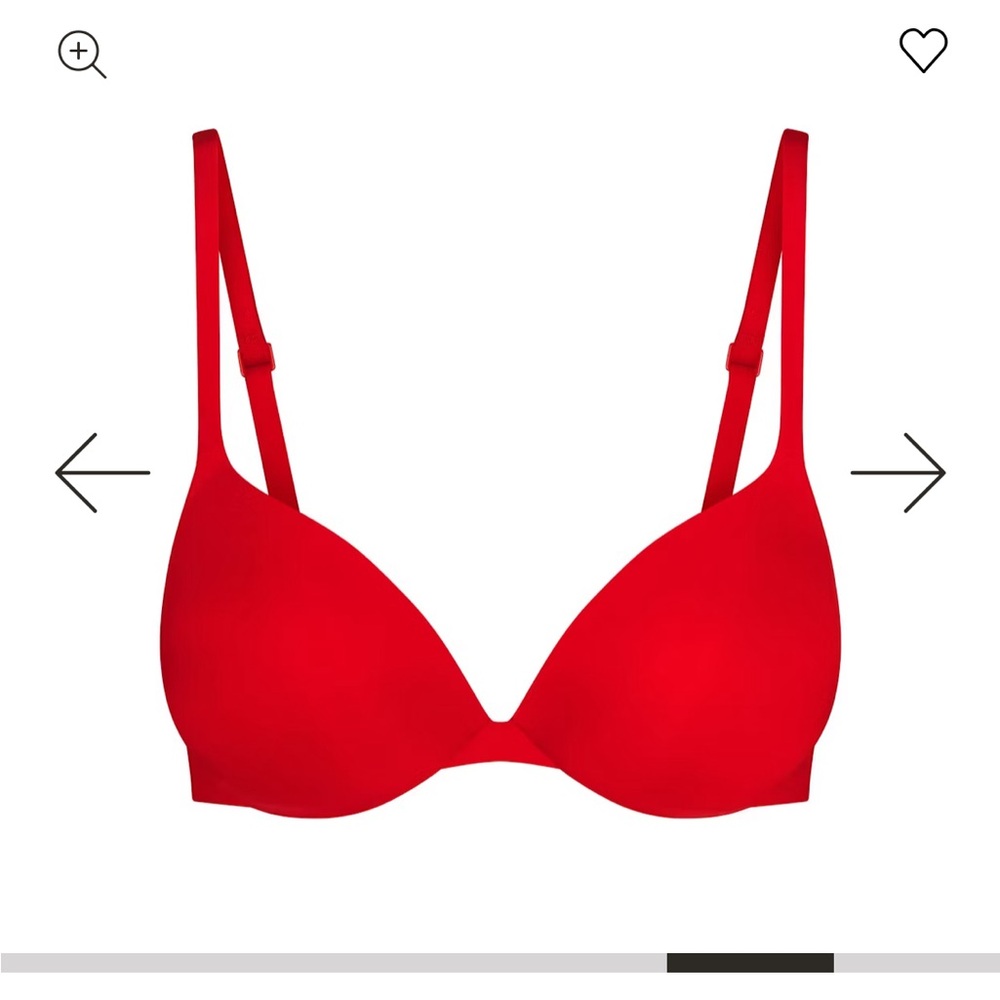 SKIMS Red Classic Bra Intimates & Sleepwear